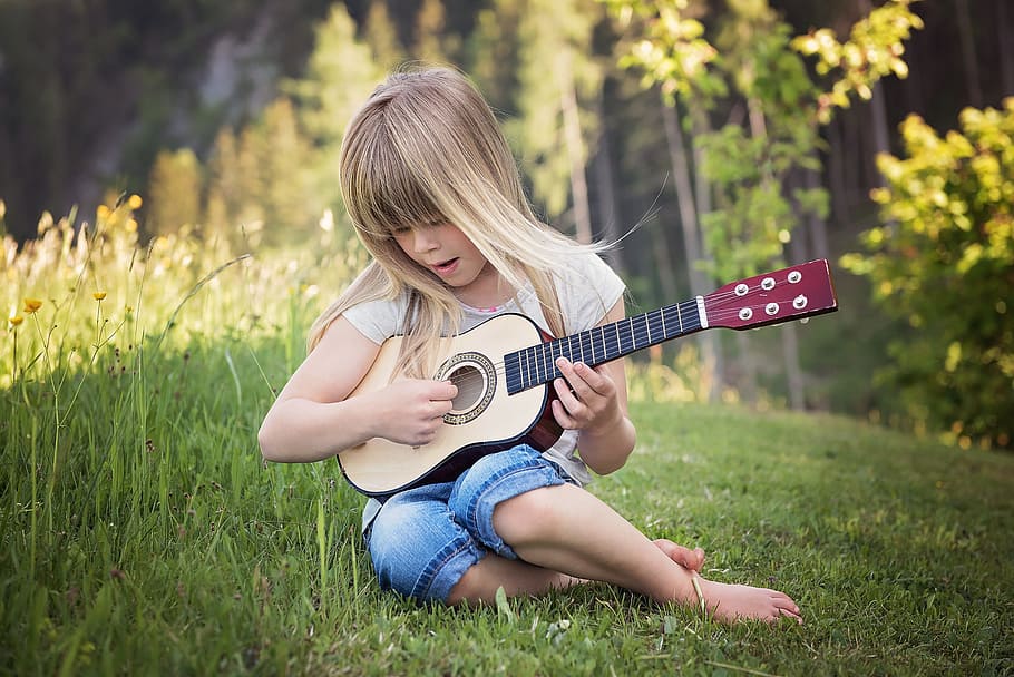 enfant musique